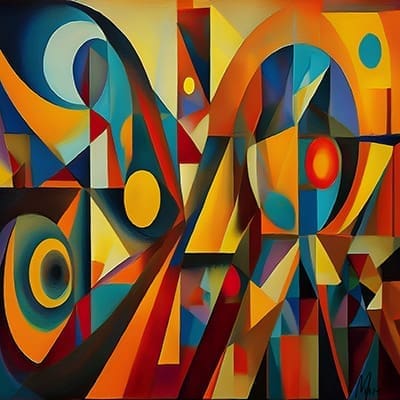 "Abstract canvas prints featuring bold brushstrokes and vibrant colors, adding a modern and artistic touch to contemporary interior spaces."